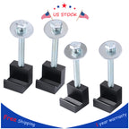 Set of 4 Tie Down Clamps for Pickup Truck Tool Box 