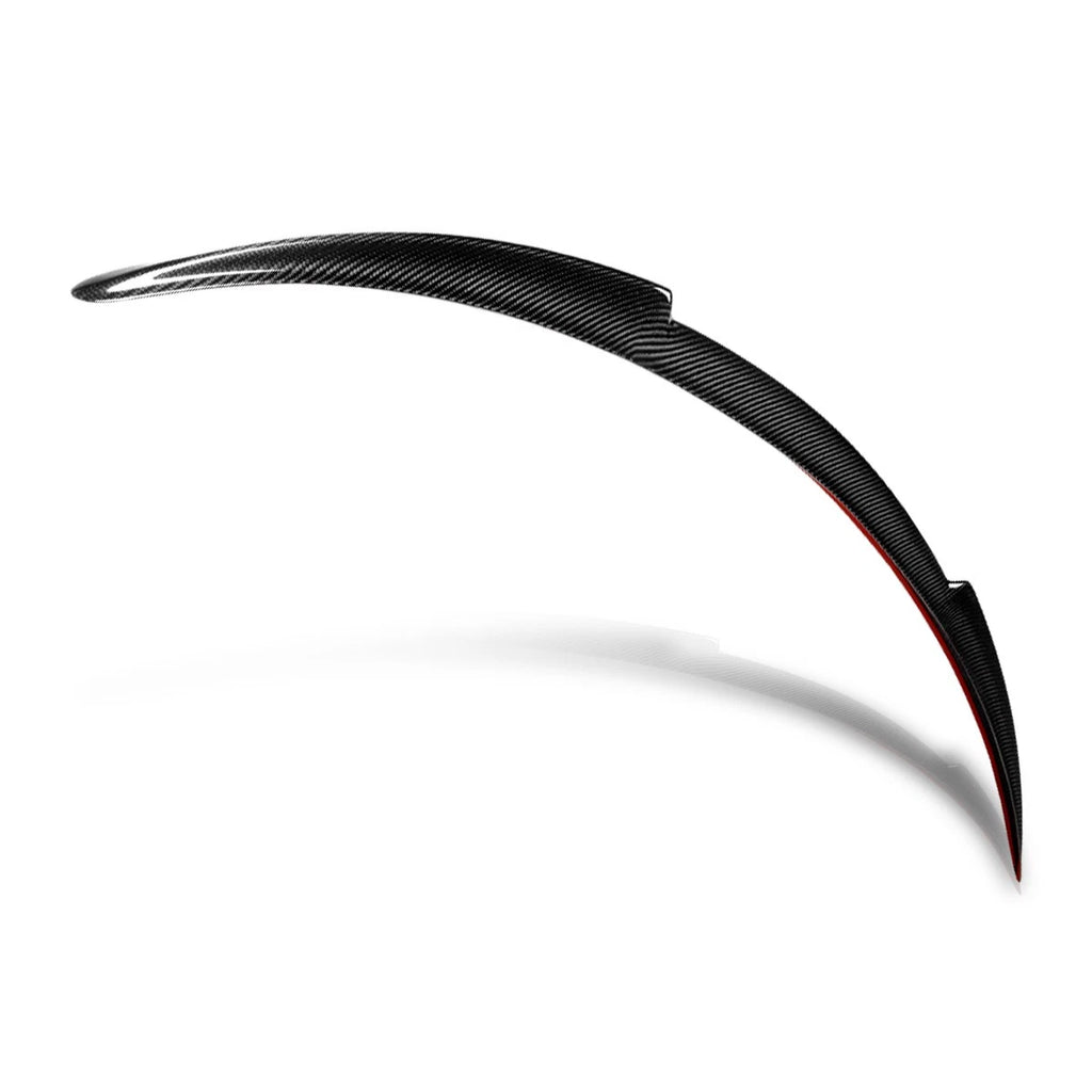 Carbon Fiber V-Style Duck Bill Rear Trunk Lid Spoiler for Tesla Y (2020–2024)