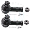 2X Front Outer Tie Rod End for Acura SLX, Honda Passport (1994–1999)