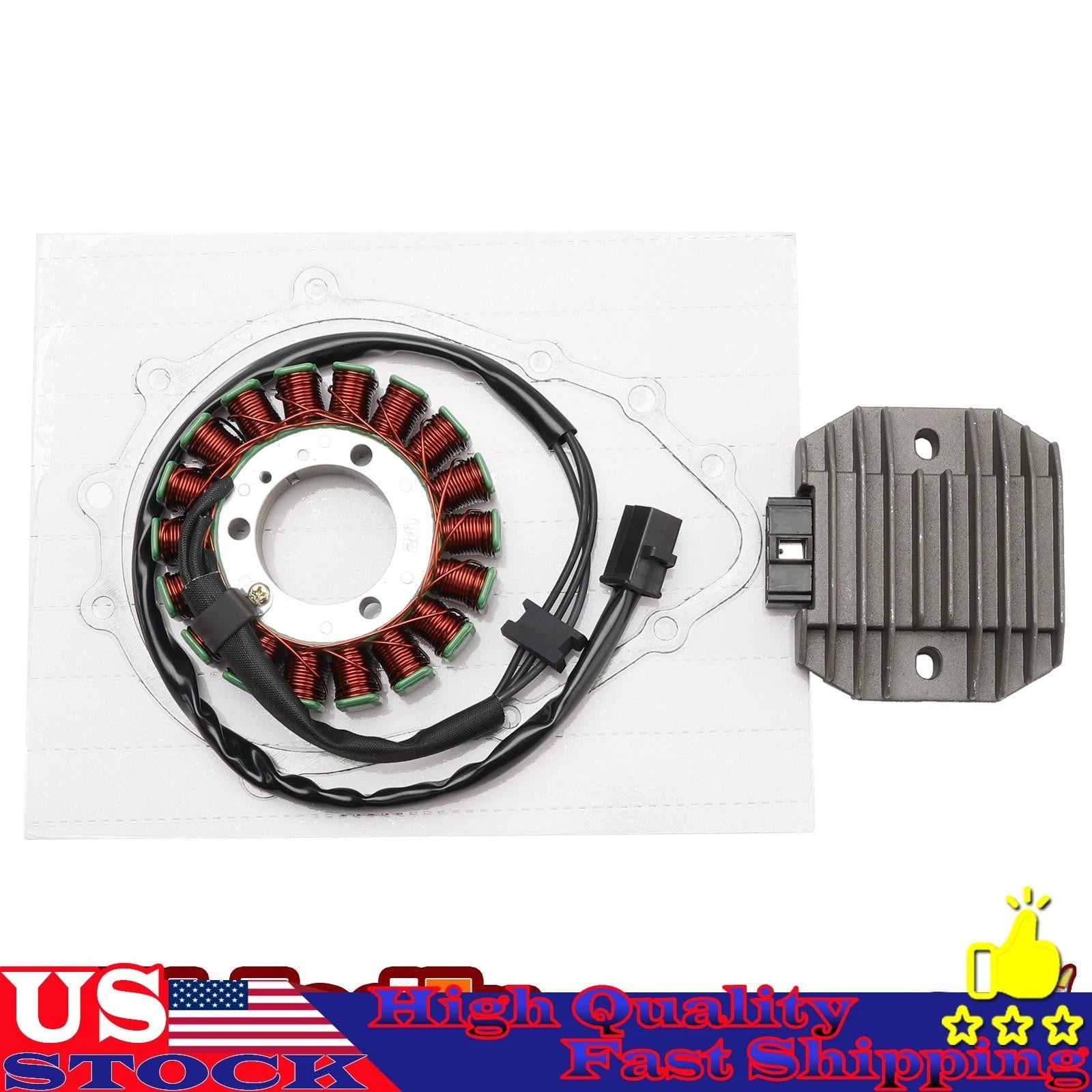 Magneto Coil Stator Regulator Gasket for Kawasaki ZX-6R (1995–1997)