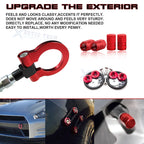 Tow Hook, Air Valve Cap, Quick Release Fasteners for Nissan GT-R (2007-2018)