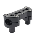 Handlebar Riser Top Clamp Black for Harley Sportster, Softail, Dyna, Road King