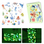 Glow Stickers for Creative Spaces (Underwater World)