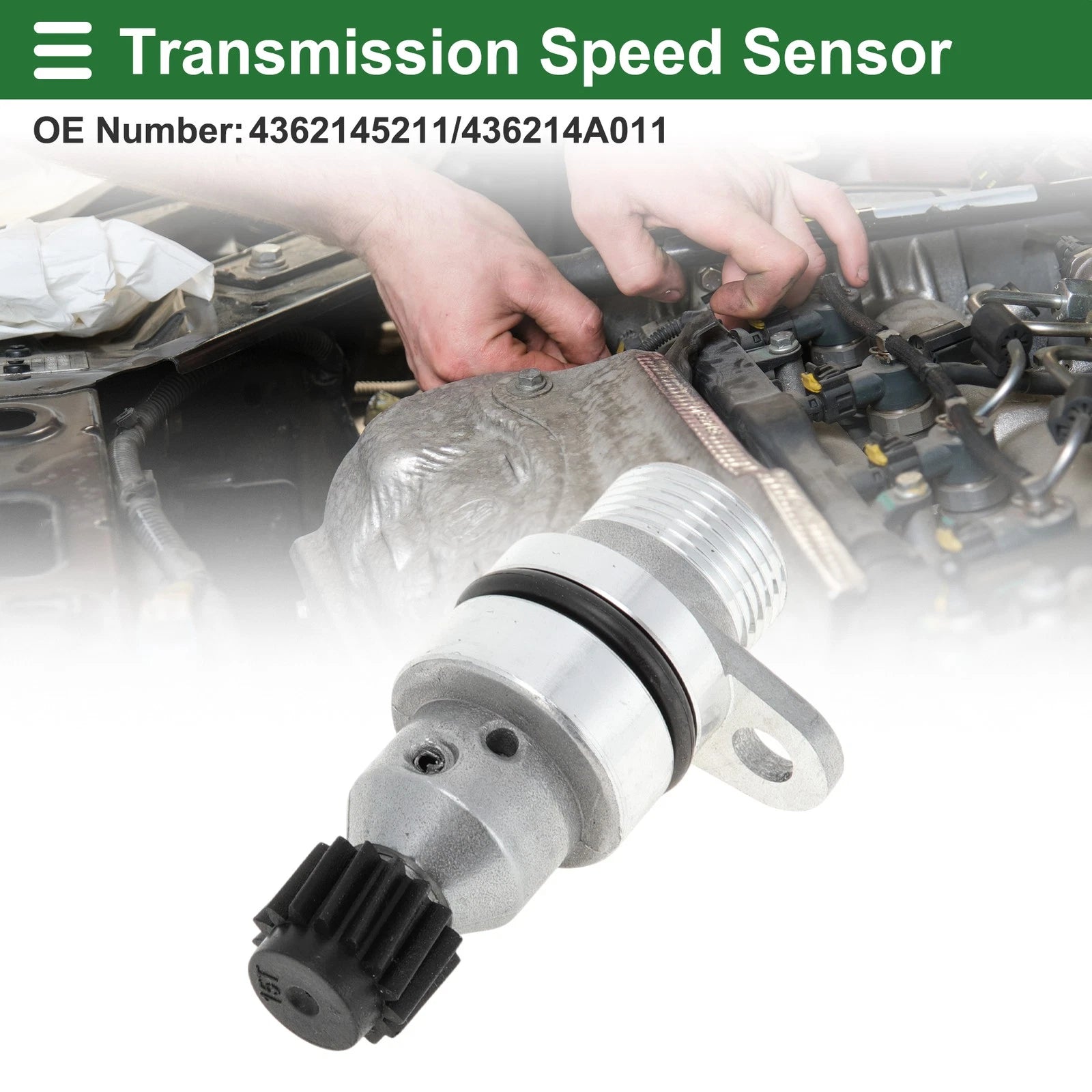 1 Pc Transmission Speed Sensor No. 4362145211 for Hyundai H200 H1 (2002–2006)