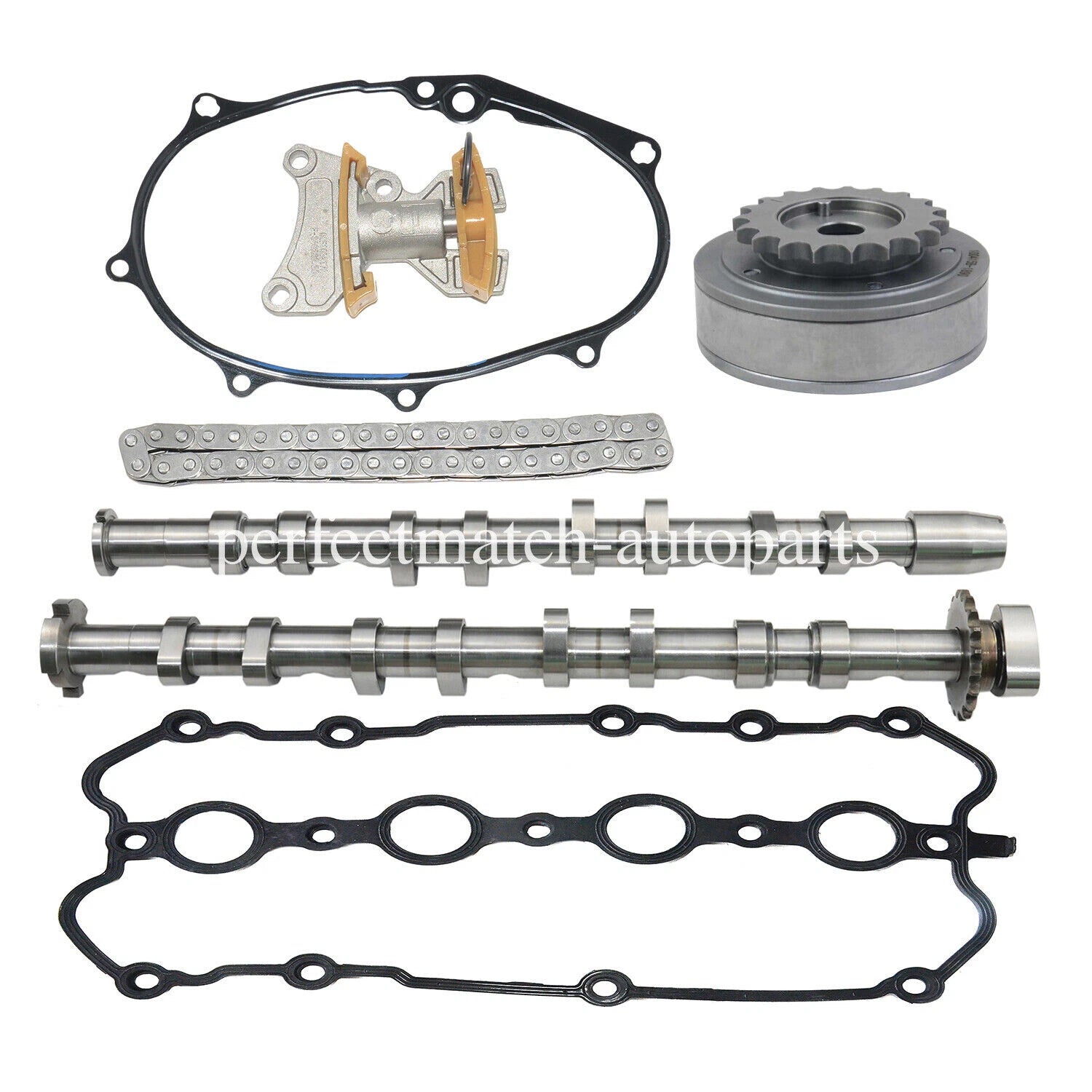 Camshaft & Timing Chain Gasket Kit for Audi A3 TT VW Golf Passat (2006–2013)