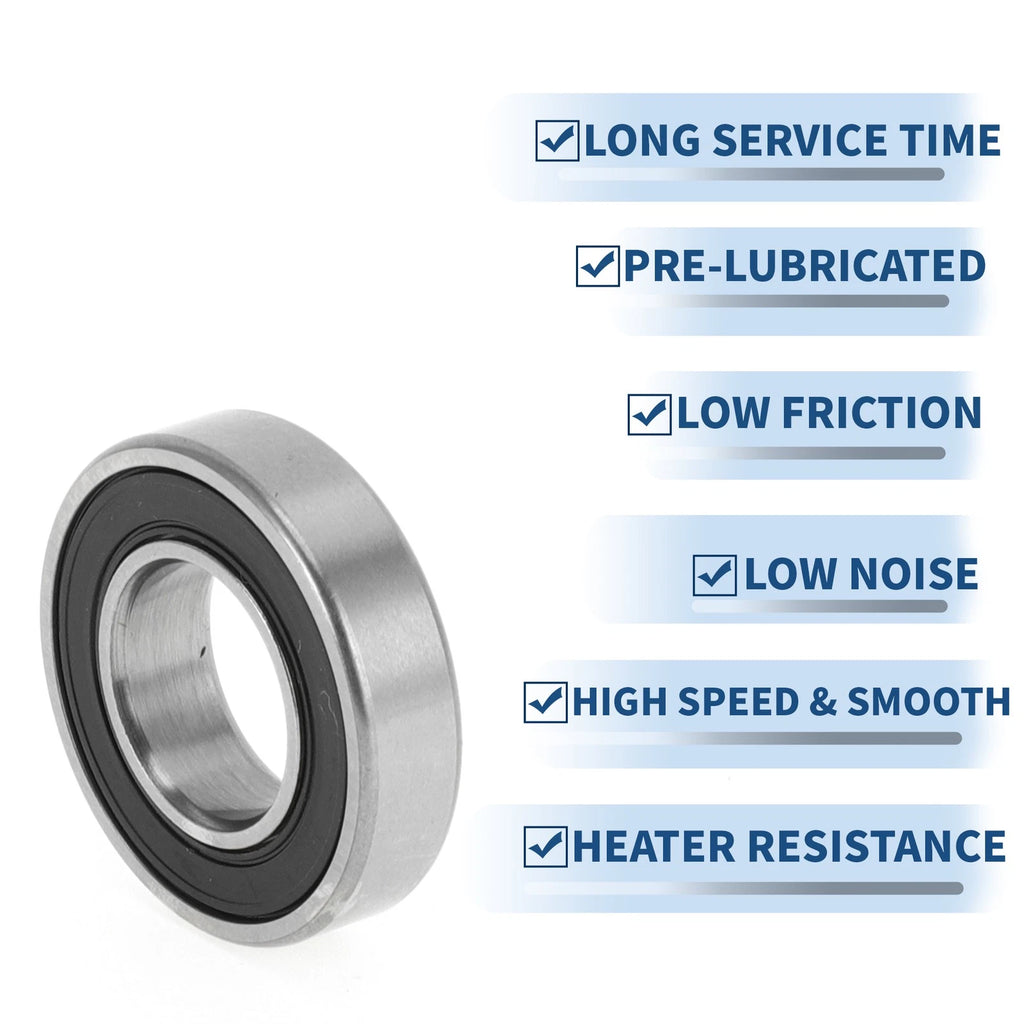 Deep Groove Ball Bearing P5 for Scooter Skateboard Wheel (12x24x6mm)