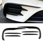 6x Front Bumper Lip Splitter Spoiler for Mercedes Benz E-Class W213 (2017-2023)
