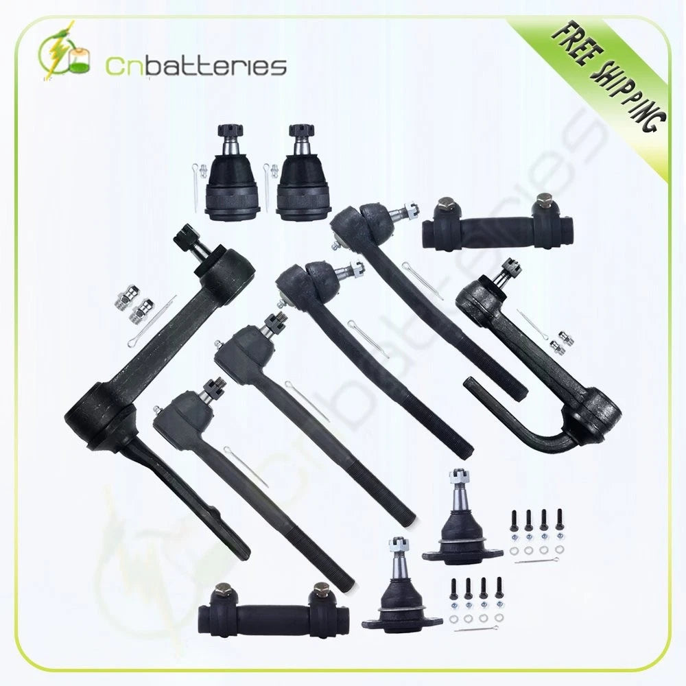 12x Complete Front Suspension Kit Idler Arm & Ball Joint for GMC Safari (1990–2005)