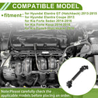 Steering Column Shaft for Hyundai Elantra GT (2013–2015) No. 564003X002