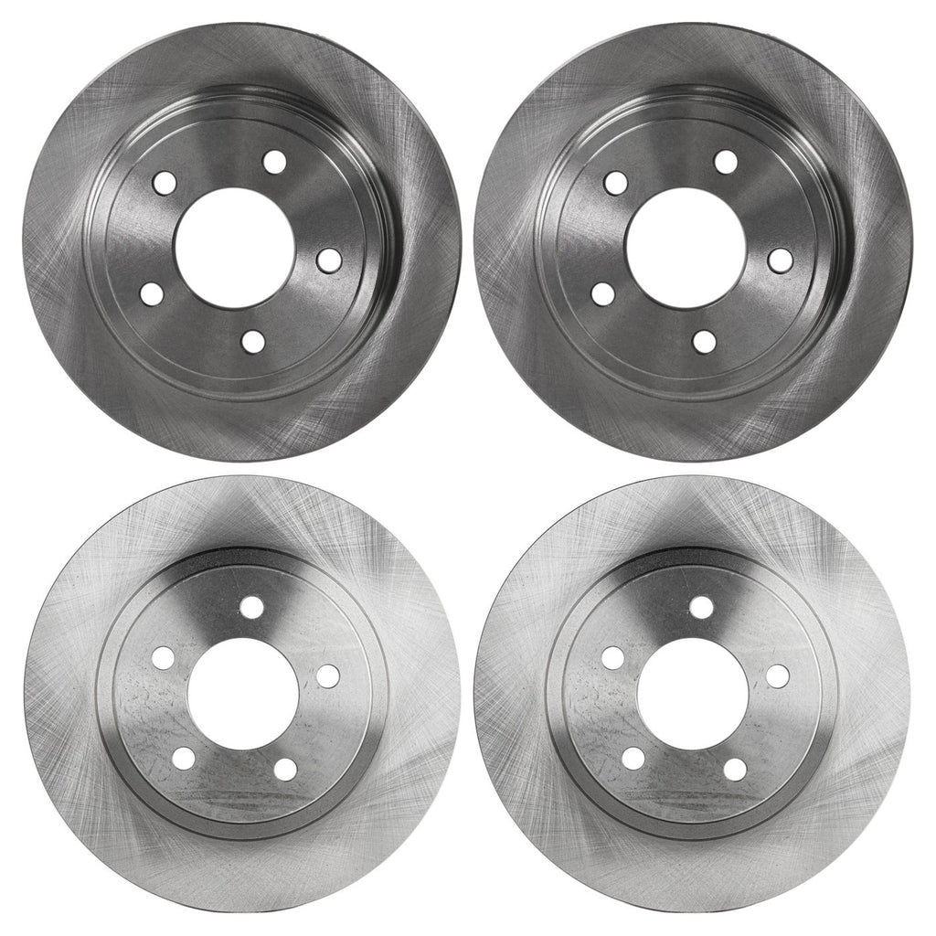 Front and Rear Disc Brake Rotors for Dodge Intrepid (1998–2004)