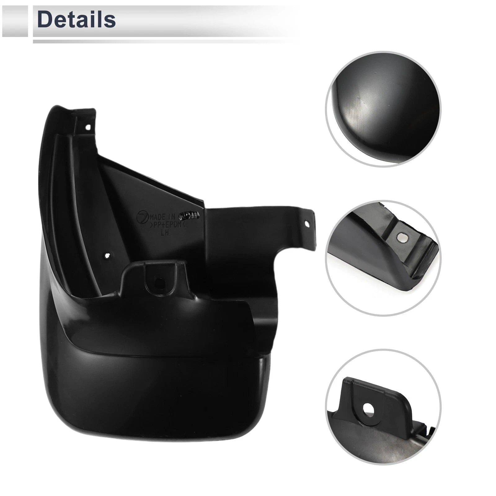 Set of 2 Mud Flaps Splash Guards for Subaru Forester (2005–2008)