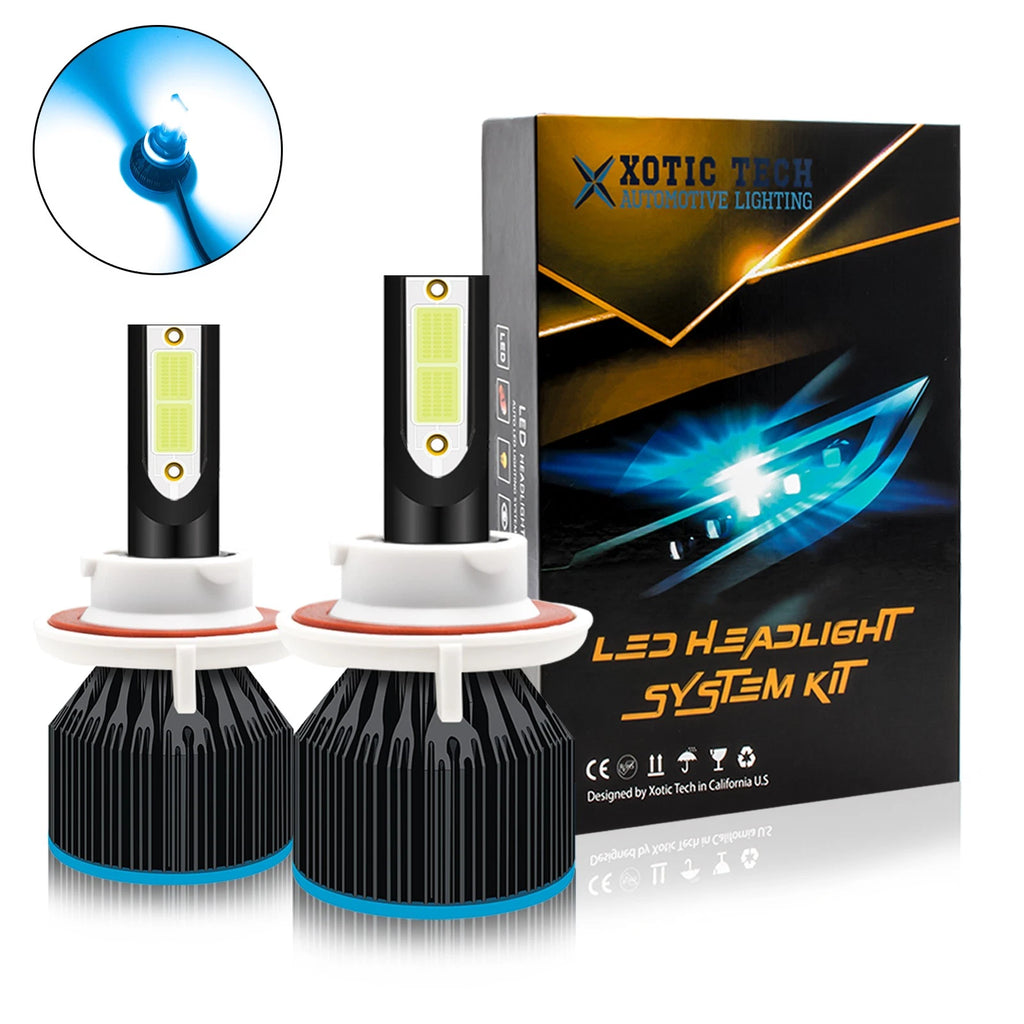H13 LED Headlight Bulb for Chevrolet Camaro Cruze Dodge Challenger Mini Cooper (2010-2024)