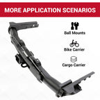 Trailer Hitch Receiver for Jeep Grand Cherokee (2011–2022) Class IV W/Bezel