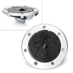 2 Key Fuel Gas Tank Cap Cover Lock for Kawasaki Ninja 500R ZX-6R ZXR-750 ZZR1100