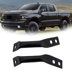 Set of 2 Steel Front Bumper Brackets for Chevrolet Silverado 1500 (2019–2021)