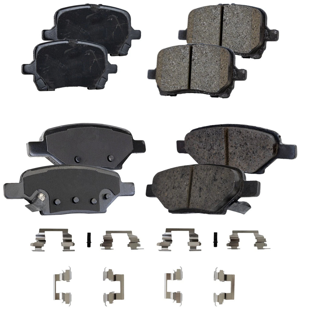 Brake Pads Set for Chevy Malibu, Pontiac G6, G5, Saturn Aura