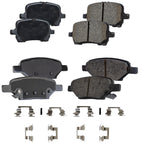 Brake Pads Set for Chevy Malibu, Pontiac G6, G5, Saturn Aura