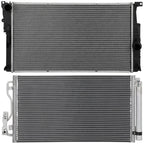 Cooling Kit: Aluminum Radiator & AC Condenser for BMW 328i 320i xDrive (2013–2015)