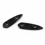 CNC Mirror Hole Cap Covers for Yamaha YZF R3 (2015–2016) R25 (2013–2015) Black