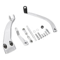 Set of Chrome Mid Controls Shifter Sides for Harley Fat Bob FXFB (2018–2023)