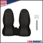 Car Seat Covers Set of 2 Black/Charcoal for Ford Ranger (1998–2003)