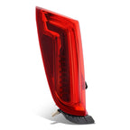 LED Tail Light Lamp for Cadillac XTS (2013–2017) - Driver Left, Chrome Housing