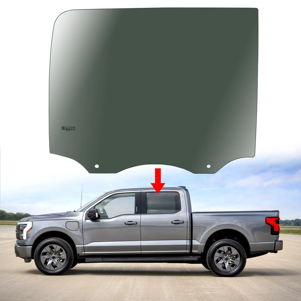 Driver Side Rear Window Glass for Ford F-150 (2015–2022)