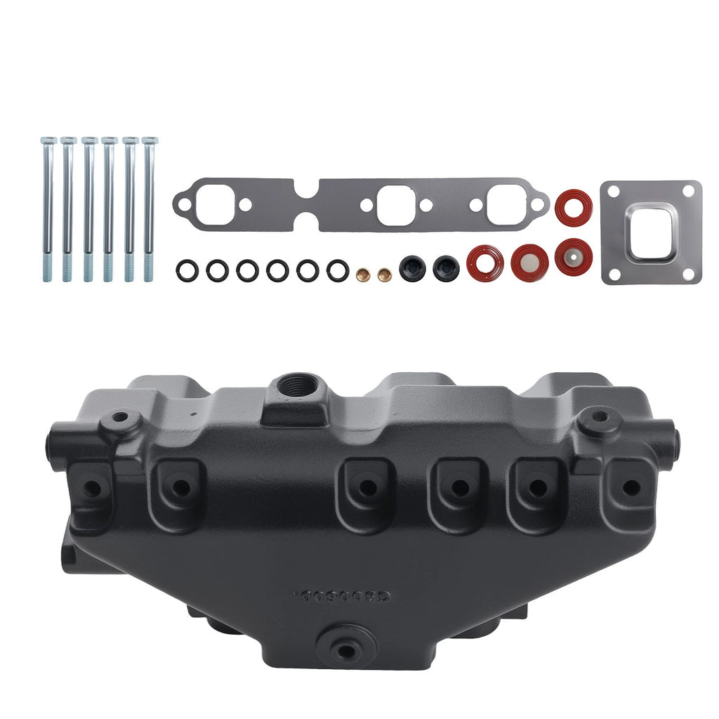 Dry Joint Exhaust Manifold Riser Kit for Mercruiser GM 4.3L V6 (2002-Up) 864612T01