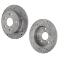 Rear Brake Disc Rotors for Dodge Dart (2013–2016)