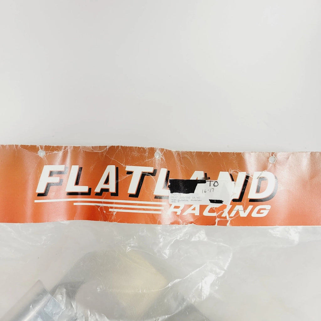 Flatland Racing Silver Skid Plate for KTM 250 300 SXF XCF EXC (2016–2019) 24-73