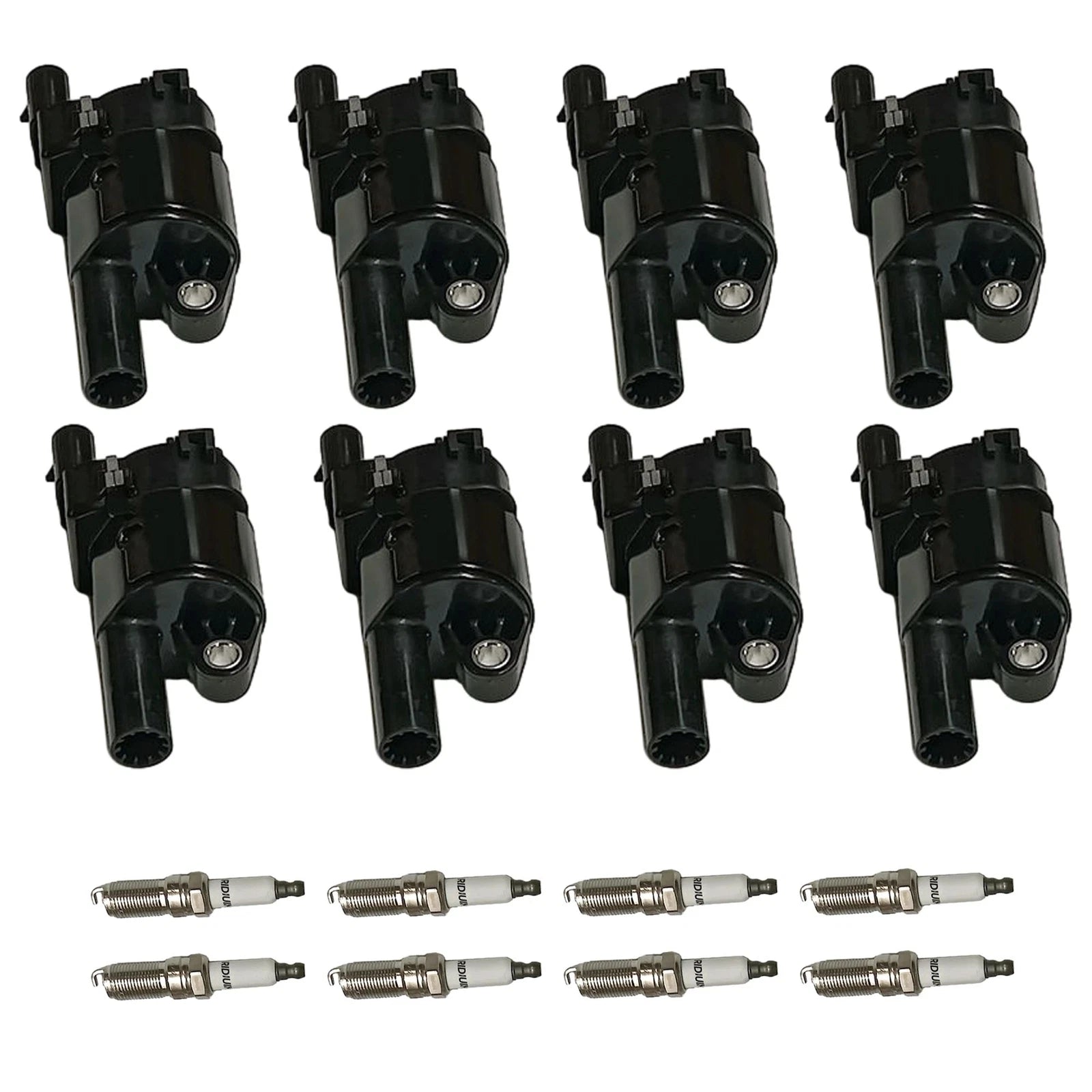 8X Ignition Coil & Spark Plug for Chevy Silverado 1500 GMC Tahoe (2007–2013) UF742