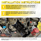 Valve Cover Gasket with Seal for Honda (2016–2020)