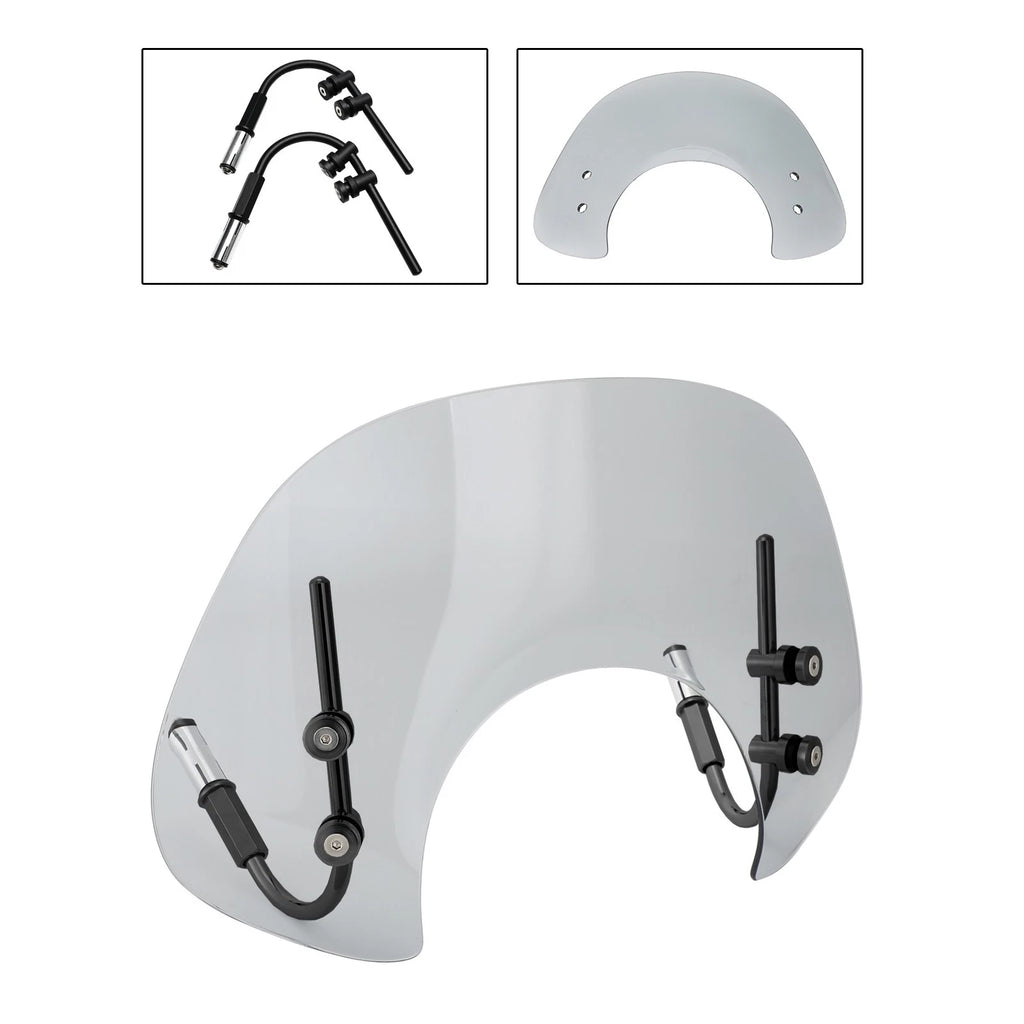 Short Windshield Windscreen for Vespa GTS250 GTS300 (2017–2022)