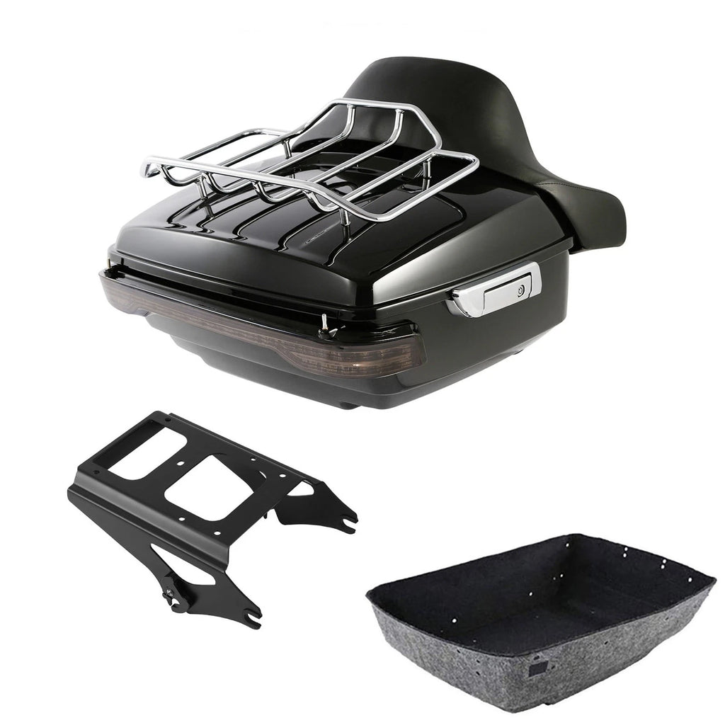 LED Trunk Backrest Light Rack for Harley Electra Glide (2009–2013)