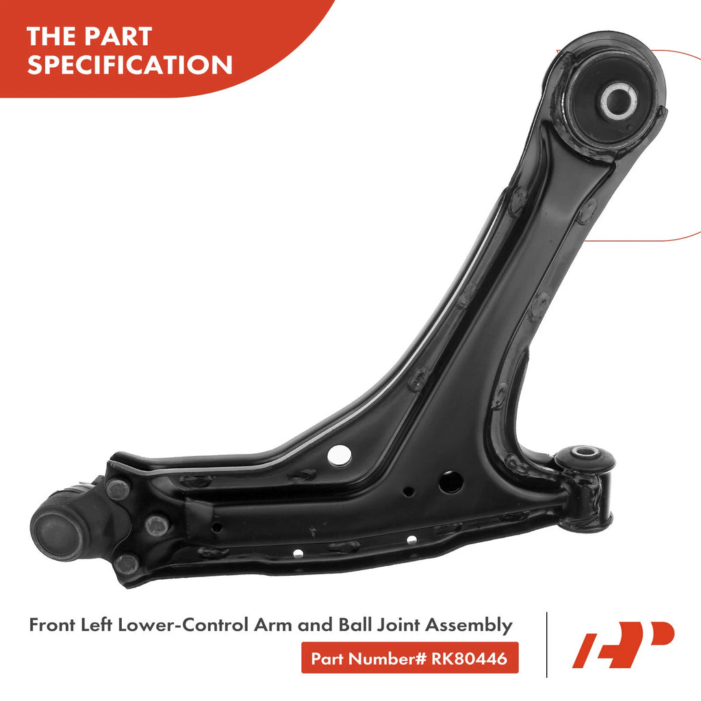 Front Lower Control Arm w/ Ball Joint Assembly for Chevy Malibu (1997-2003)