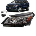 Headlights for Chevy Traverse (2013–2017) Halogen Left Drive Side