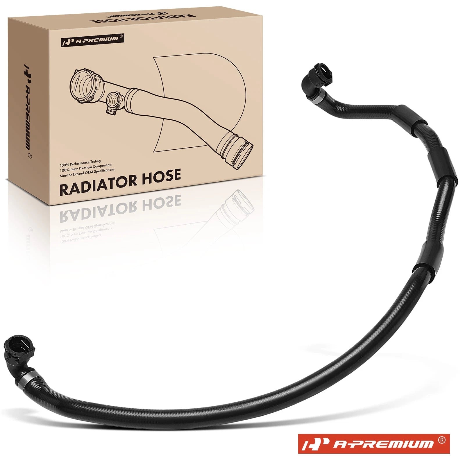 Lower Radiator Coolant Hose for BMW X5 E70 (2010–2013) X6 E71/E72 4.4L