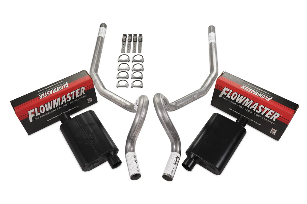 2.5" Dual Exhaust Kit for GM G Body (1978–1988) - Flowmaster 40 Series
