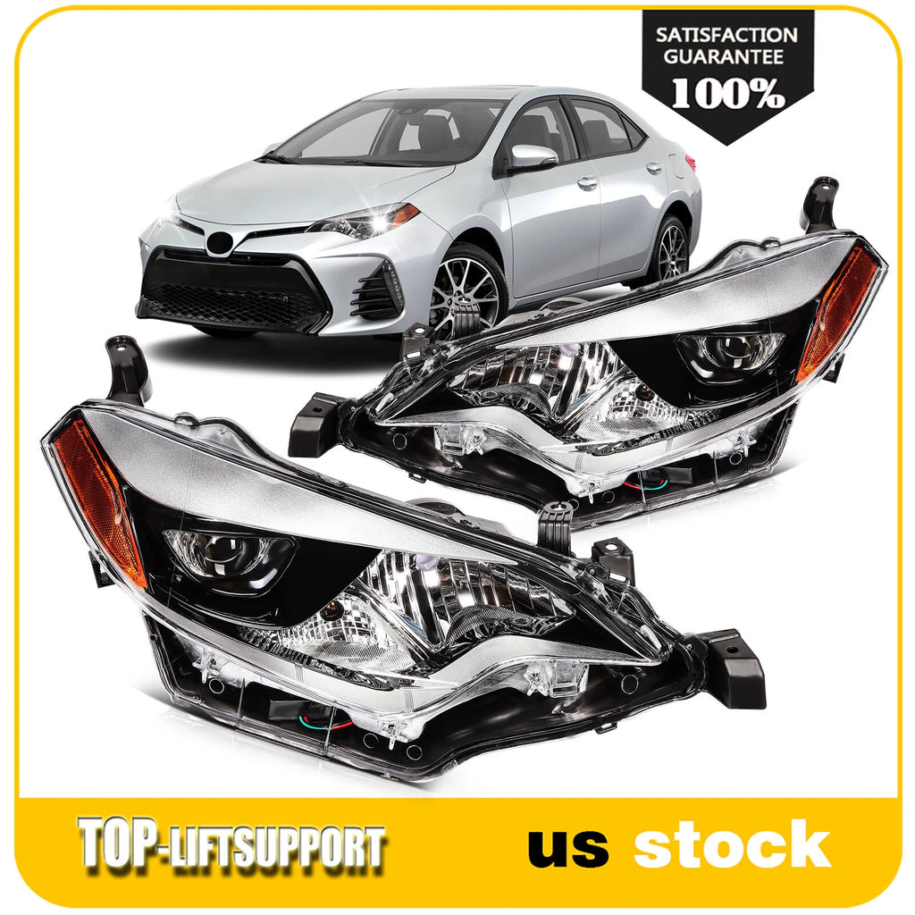 Headlight Assembly Set for Toyota Corolla (2014–2016)