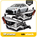 Headlight Assembly Set for Toyota Corolla (2014–2016)