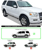 5-Inch Running Boards for Ford Explorer (2006-2010)