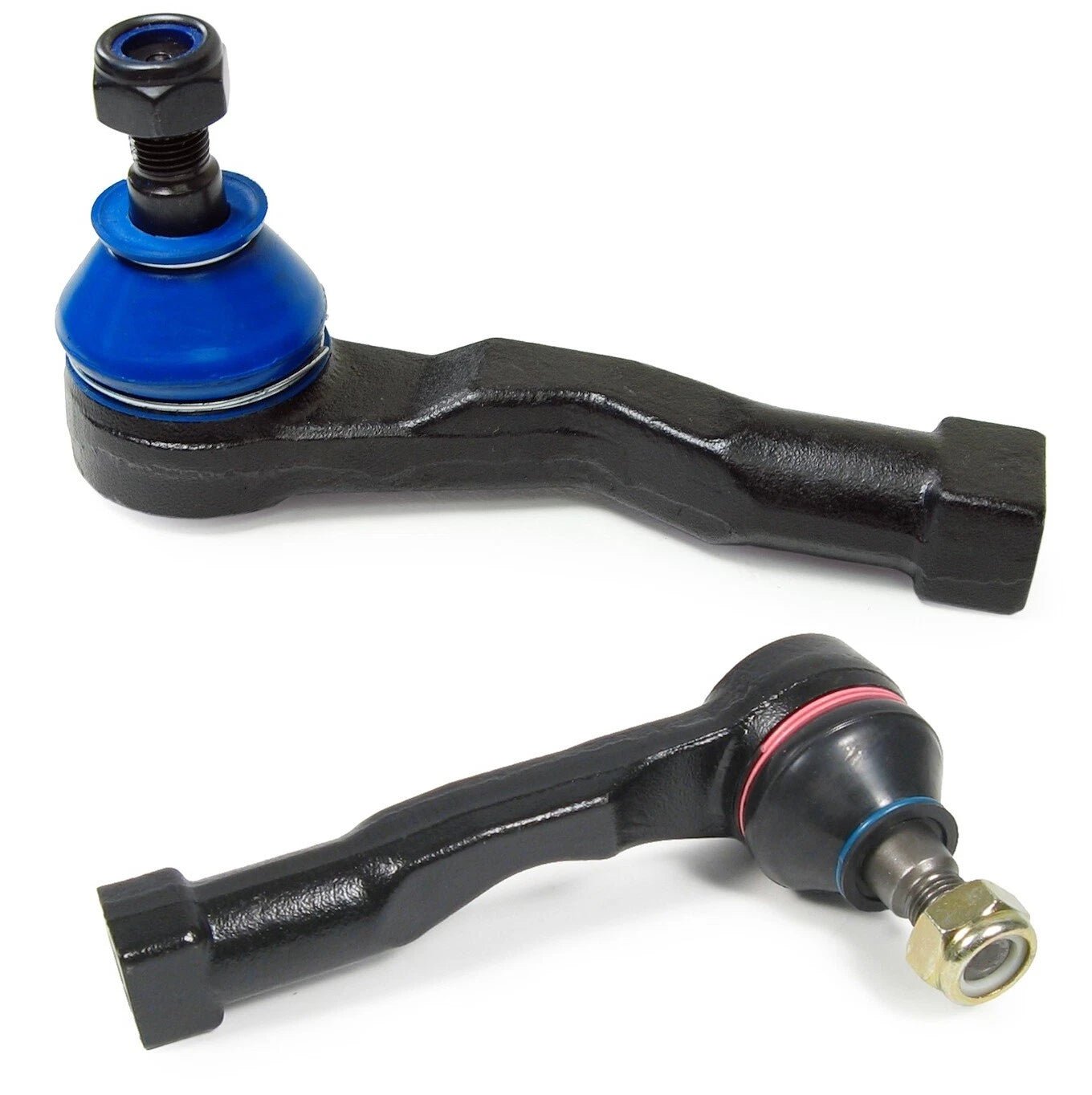 Set of 2 Front Outer Steering Tie Rod Ends for Kia Sedona (2002–2005)