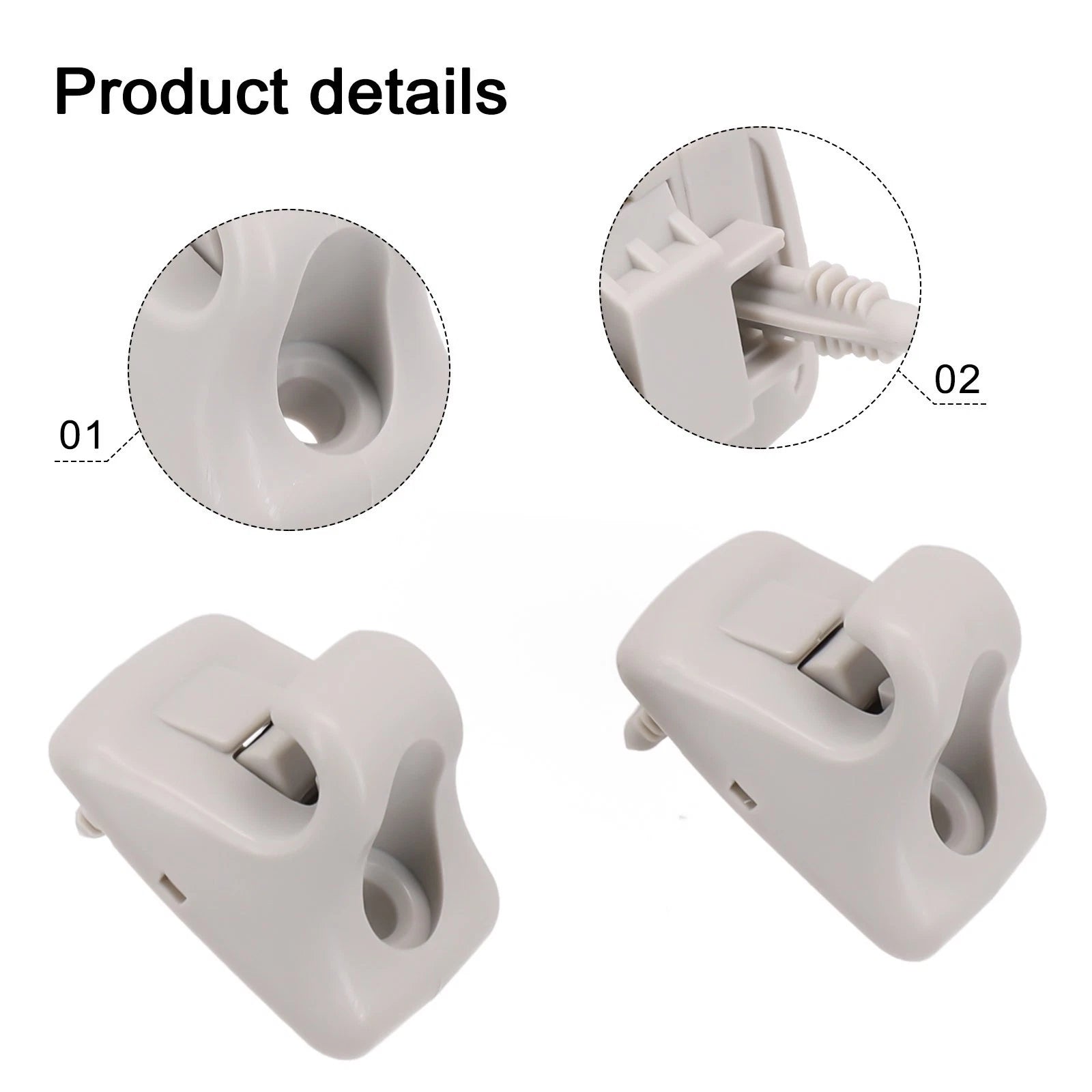 Sun Visor Clip for Hyundai (2011–2016) OE 85235C9000