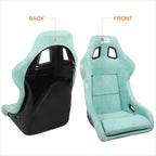 Pair of J2 Large Fiberglass Racing Bucket Seats for Universal Fit (No Year)