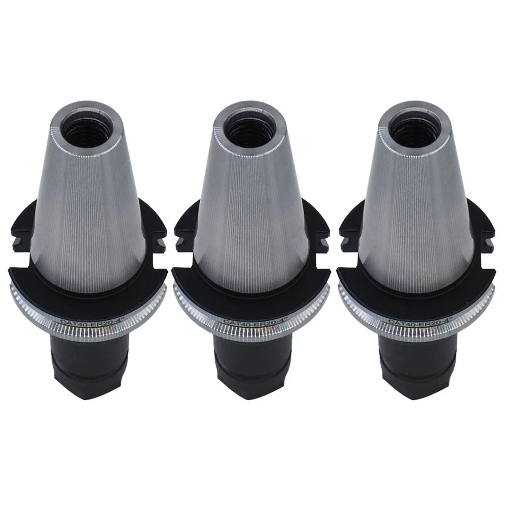 Set of 3 Collet Chucks for CAT40 (G6.3/15000RPM)