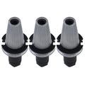 Set of 3 Collet Chucks for CAT40 (G6.3/15000RPM)
