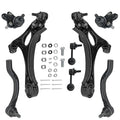 8pc Suspension Kit Control Arm Tie Rod Ends for Honda Civic 2006–2011