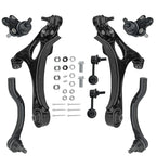 8pc Suspension Kit Control Arm Tie Rod Ends for Honda Civic 2006–2011