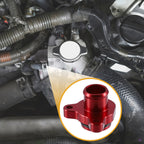 Set of 1 Engine Coolant Hose Fitting with Clamp for BMW 330i (2006–2013)