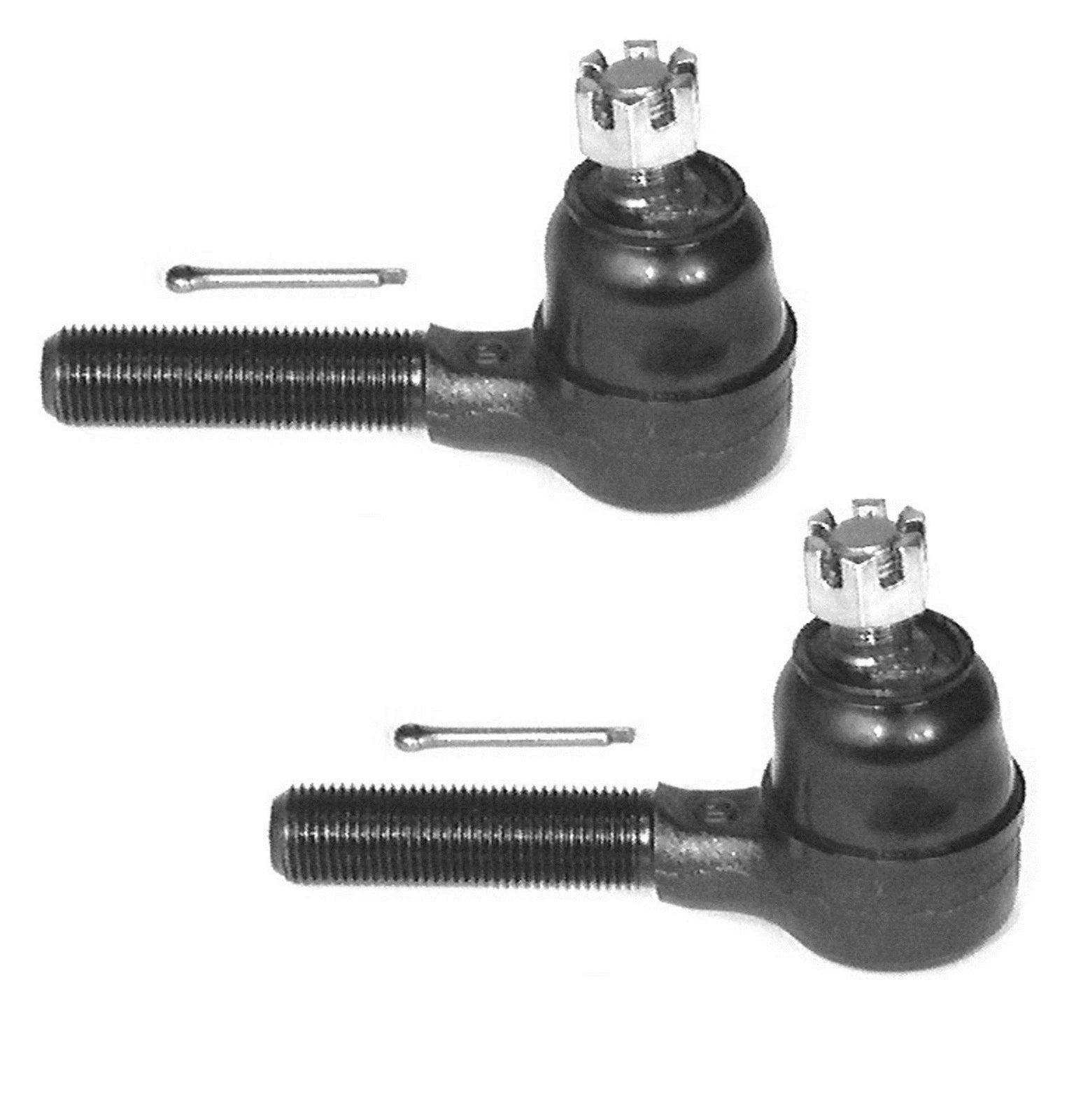 Set of 2 Front Outer Steering Tie Rod Ends for Tracker Sidekick X-90 (1990–1998)